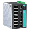 Коммутатор EDS-518A Ethernet switch 16 10/100 BaseTx, 2 10/100/1000 BaseTx
