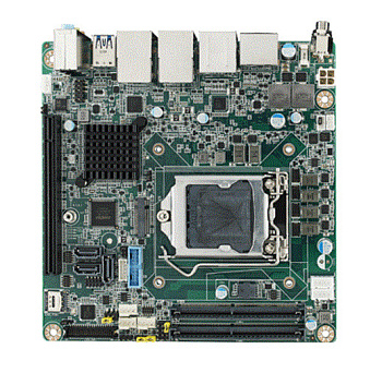Плата  AIMB-276G2-01A1E       CIRCUIT BOARD, miniITX LGA1151 DC-12V DP/HDMI/PCIex16/2GbE,RoHS