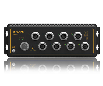 Коммутатор Aquam8-8T-LV-LV 302243001 Un-managed,8 10/100Base-TX M12 ports,18-30VAC/12-48VDC(18-30VAC