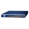 Planet GS-6320-24UP2T2XV — коммутатор L3 PoE++ с LCD (24xPoE++ + 2x10G-T + 2x10G SFP+)