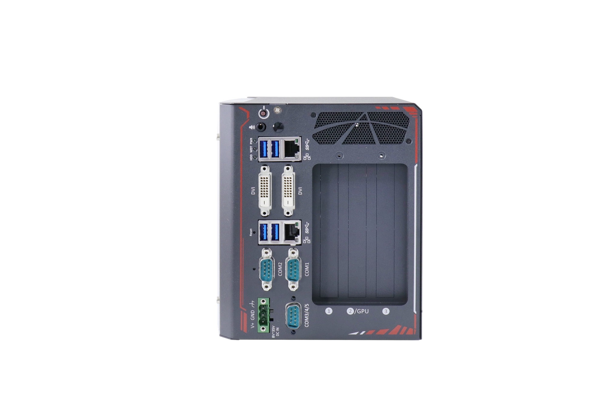 Многослотовый встраиваемый компьютер Nuvo-8003