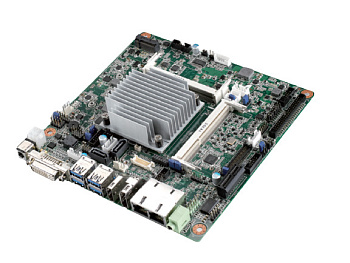 Плата  AIMB-216N-S6A2E   Braswell DC1.6G MINI-ITX w/DVI-D, DP, HDMI, 2GbE