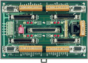 Плата DN-8468YB Daughter board (wiring terminal board) for Yaskawa servo driver, Din-Rail mountable