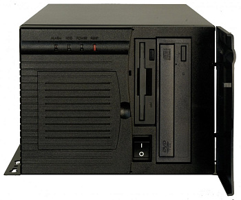 Корпус PAC-1000GB/A130B 6-Slot Full-size Chassis,Black,1x 8 cm fan,w/ACE-A130B-R10(300W ATX model)