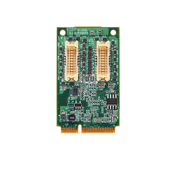 Плата CP-104N-I-T 4-port RS-232 Mini PCI Express serial board with 2.5 kV capacitive isolation, t: -