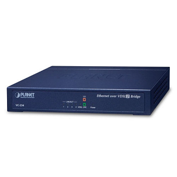 Planet VC-234 — конвертер Ethernet-VDSL2 (4xLAN, 100Mbps)