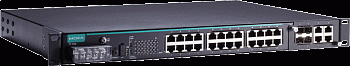 Коммутатор PT-7528-24TX-WV-HV IEC 61850-3 managed rackmount Ethernet switch system with up to 28 por