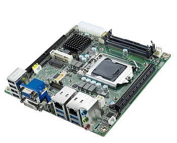 Плата  AIMB-205G2-00A1E      miniITX LGA1151.VGA/DP/DVI/LVDS/PCIe/2GbE