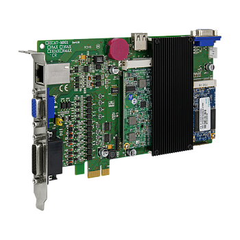 Плата ECAT-M801-16AX EtherCAT Master, Max. 16-Axis Synchronously, 13-channel Digital I/O, 2-Axis Enc