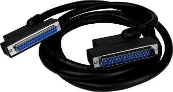 Кабель CA-3720AM "DN-37 Male-Female D-sub cable 2M(Moding) Cable for Daughter Board (45º)