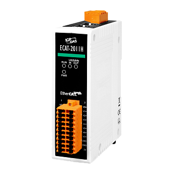 Модуль ECAT-2011H CR EtherCAT Slave I/O Module with Isolated 16-ch/8-ch AI (RoHS)