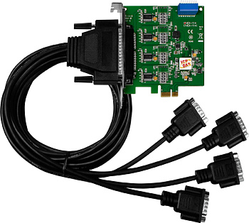 Плата VEX-114/D2 CR PCI Express, Serial Communication Board with 4 RS-232 ports (RoHS).Includes One 