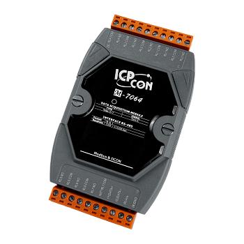 Модуль M-7064-G CR 8-channel Form A Signal Relay Output Module (Gray Cover) (RoHS)