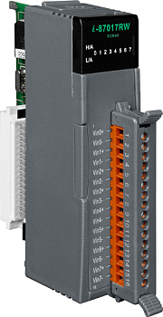 Модуль I-87017RW-G CR 8-channel analog input module ( Over voltage protection: +/- 240 Vrms )