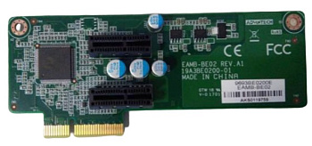 Кросс-плата  9893BE0200E      2 x PCIex1 slots for PPC-61X1C-RTAE