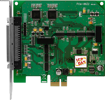 Плата PCIe-8622 CR PCI Express, 200 kS/s, 16-bit, 16-channel Simultaneously Sampled Analog Input boa