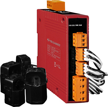 Интеллектуальный измеритель параметров однофазной сети PM-3114-100-MTCP Modbus TCP, 4 loops single-p