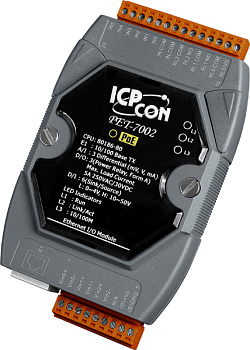Модуль PET-7002 CR 3-channel analog inputs, 6-channel digital inputs and 3-channel Relay outputs mod