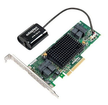 Плата  96RC-SAS-16-PE-AD5           Adaptec 81605ZQ 16 Port with SuperCap