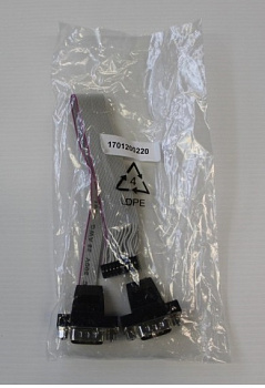 Кабель 1701200220      F Cable 2*10P-2.0/D-SUB 9P(M)*2 22CM