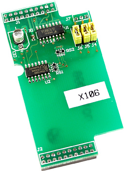 Плата X106 2 open-collector output channels or 3 D/1