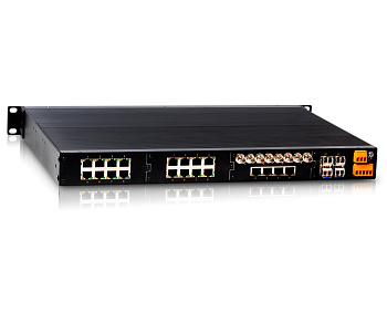 Коммутатор SICOM3024P-8M8T-ST05-HV 300193397 8 100Base-FX multi mode fiber ports, ST connector, 1310