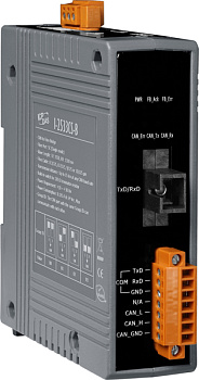Преобразователь I-2533CS-B CR CAN to Single Mode Fiber Bridge ; 1 (15 Km) single mode, SC connector,
