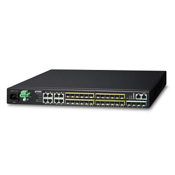 Planet XGS3-24242 — стекируемый  коммутатор L3 (24x1G SFP + 8xRJ45 + 4x10G)
