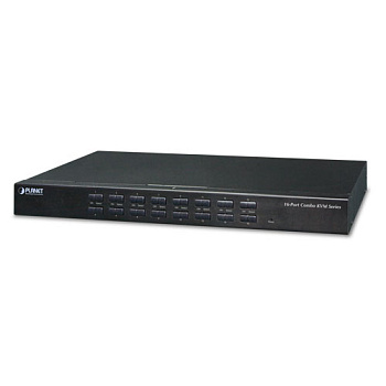 Planet IKVM-210-16 — IP KVM-переключатель (16 портов, Combo)