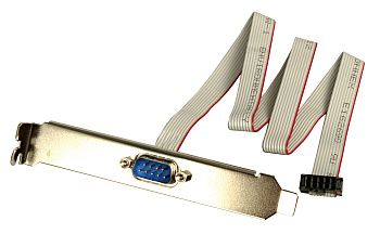 Кабель 19800-010900-100-RS One D-9F cable W/ bracket,1x(2x5) 2.54mm pitch connector,L:50cm ( 32200-0