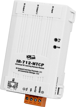 Модуль IR-712-MTCP-5 CR Universal IR Learning Remote Module (MBTCP, 2 IR outputs, 512 IR Cmd) with 2