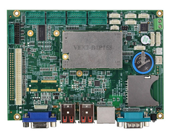 Плата  VEX2-6427-10C4VNE      Vortex86EX2 3.5" CPU Module with 10S/4U/VGA/LCD/LVDS/LAN/2CAN/2I²C/Aud