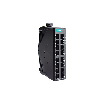 Коммутатор EDS-2016-ML-T Unmanaged Ethernet switch with 16 10/100BaseT(X) ports, t: -40/75°C