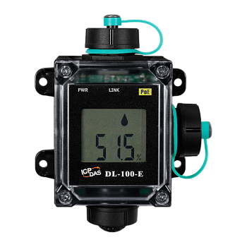 Датчик DL-100-E CR Remote Temperature and Humidity Data Logger with LCD Display (Black Cover) (RoHS)