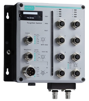 Коммутатор TN-5510A-2GLSX-ODC-WV-T L2 Managed Ethernet switch with 8 10/100BaseT(X) and 2 1000 BaseL