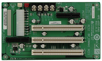 Кроссплата HPE-4S2     PCI/PCI Express Backplane with 2 PCI, 1 PCIe x4 Slots,RoHS