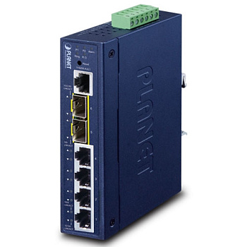 Planet IGS-5225-4T2S — промышленный коммутатор L2+/L4 (4x1G + 2x2.5G SFP)