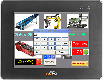 Контроллер VP-4137-EN CR ISaGRAF based ViewPAC with 10.4" Touch LCD and 3 I/O slots (OS: Multilangua