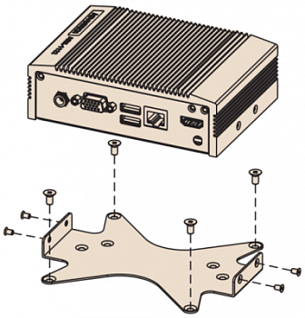 Крепление  AMK-V003E CHASSIS, ARK-11XX series VESA mount kits