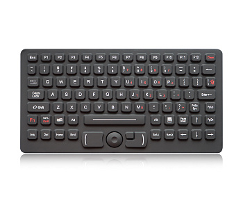 Промышленная клавиатура K-TEK-M276HP-FN-BL-ML-EMC-FDT-US/RU-USB