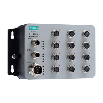 Коммутатор TN-4512A-WV-CT-T 12 ports Layer 2 Managed Switch with 12 Fast Ethernet ports, 24 to 110 V