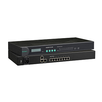 Сервер CN2650-8-2AC-T 8 port Server, dual RS-232/422/485, RJ-45 8pin, 15KV ESD, Dual 100V to 240V, t