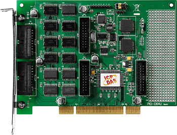 Плата PIO-D64U CR Universal PCI bus,64-channel digital I/O with timer, counter