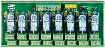 Модуль RM-208 CR 8-channel power relay module , 2 form C