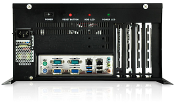 Корпус  ECA-200      DeskTop/Wall-Mount Industrial Chassis, Support Micro-ATX Motherboard, Support 1