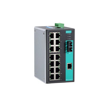 Коммутатор EDS-316-M-SC-T Ethernet Switch 15 10/100BaseT(X) ports, 1 multi mode SC, 100Base, t:-40/+