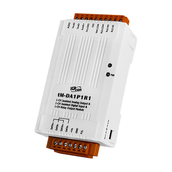 Модуль tM-DA1P1R1 CR 1-channel Isolated Analog Output, 1-channel Isolated Digital Input and 1-channe