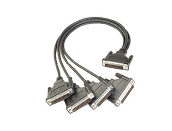 Кабель CBL-M44M25x4-50 50cm DB44 to 4-port DB25,male cable