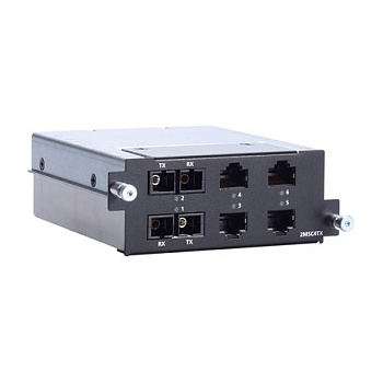 Модуль RM-G4000-2MSC4TX Fast Ethernet module with 2 multi-mode 100BaseFX ports with SC connectors, 4