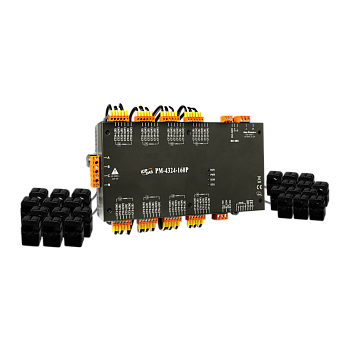 Интеллектуальный многоканальный измеритель параметров сети PM-4324-160P Modbus RTU, Multi-Channel Po